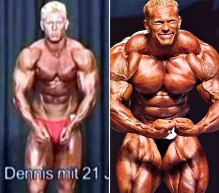 Dennis Wolf antes y despues