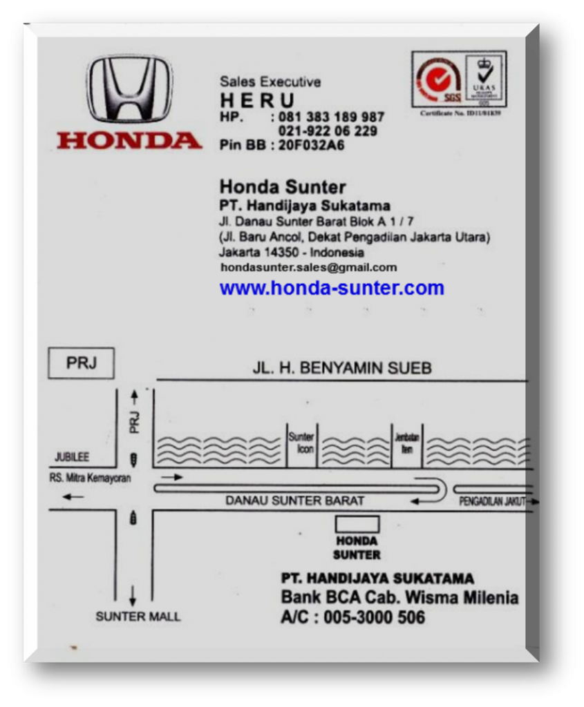 Dealer Honda Sunter