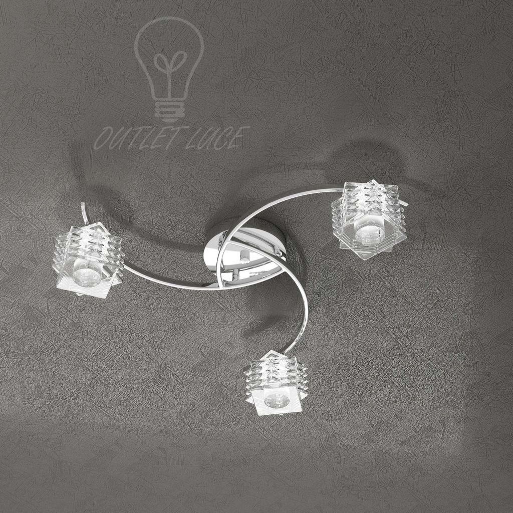 Plafoniera lampadario moderno 3l cristallo swarovski in vendita ... Mostra lampadari camera da letto con prezzi bassi