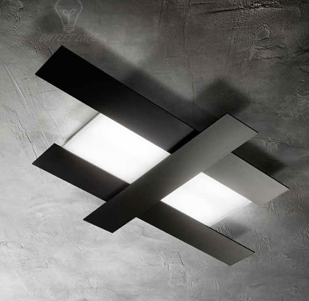 Lampadario soffitto design: lampadario moderno a sospensione ... Lam0adari salone applic plafoniere