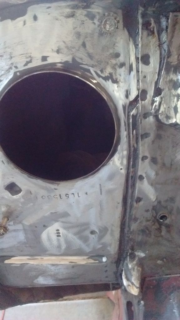 Firewall cleanup what to do with sticky black "caulking"