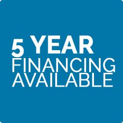 5 Year Financing Available