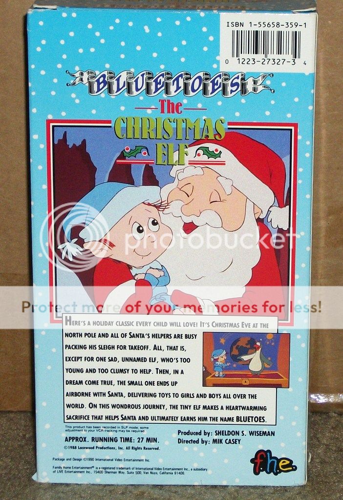 Bluetoes the Christmas Elf (VHS) 12232732734 | eBay