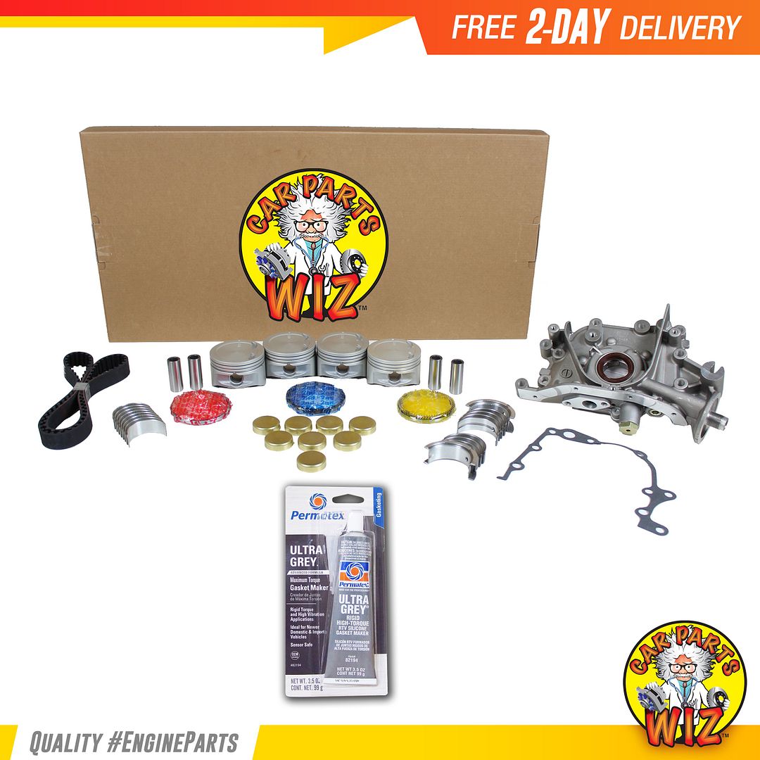 Master Engine Rebuild Kit Fits 06-11 Hyundai Kia Accent Rio 1.6L L4 DOHC 16v