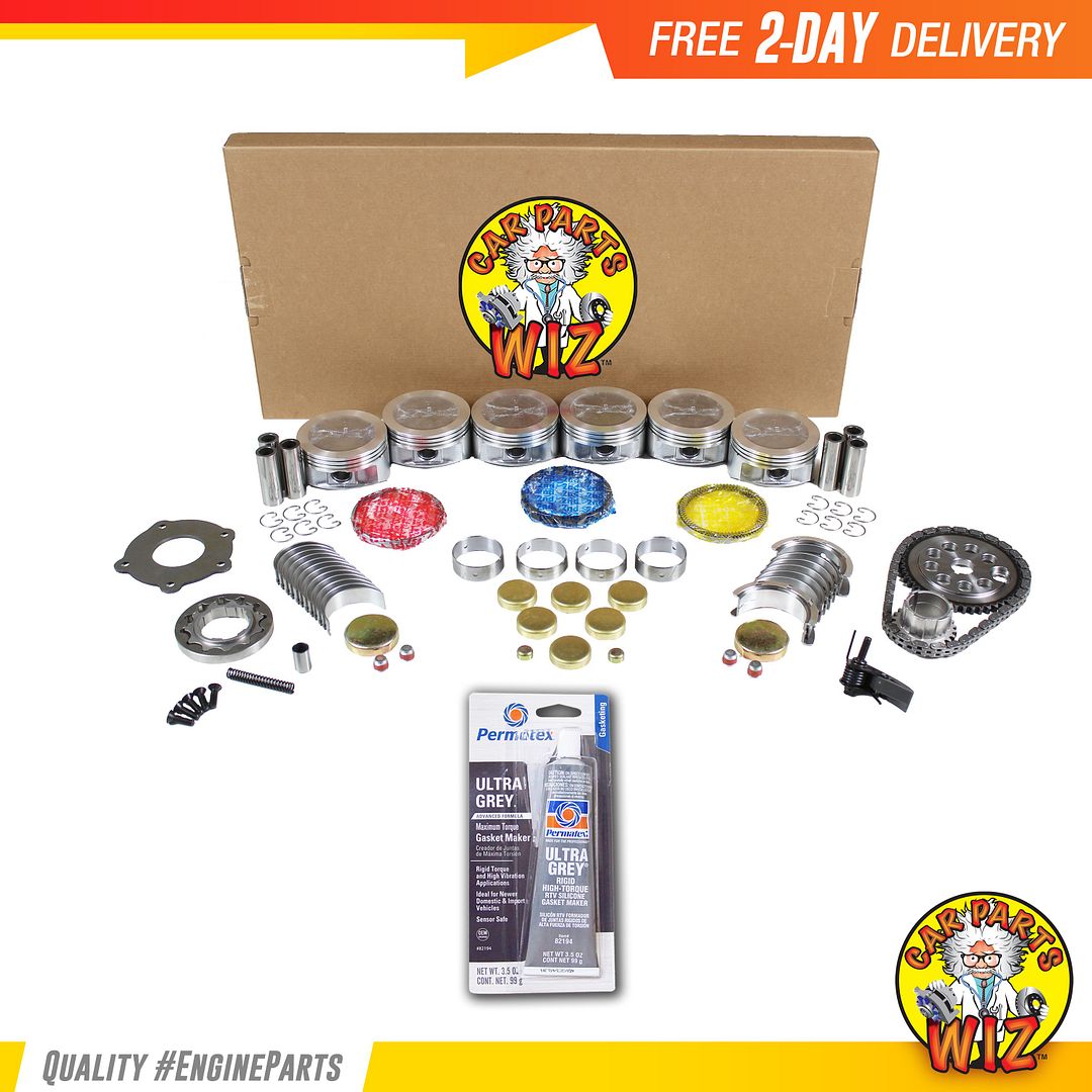 Engine Rebuild Kit Fits 00-03 Buick Pontiac Bonneville LeSabre 3.8L V6 OHV 12v