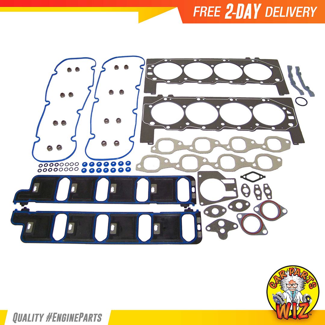 Lower Gasket Set Fits 01-07 Chevrolet GMC Avalanche 2500 C3500HD 8.1L V8 OHV 16v