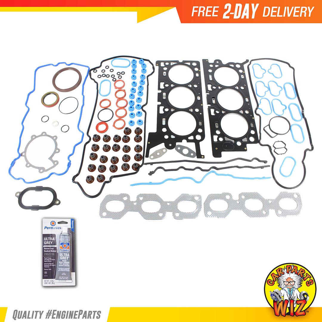 Head Gasket Set Bolts Kit Fits 04-06 Ford Taurus 3.0L V6 DOHC 24v DURATEC Cu.181