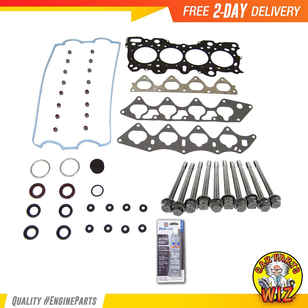 Cylinder Head Bolt Set Fits 94-00 Honda Civic Del Sol 1.6L L4 DOHC B16A2 B16A3