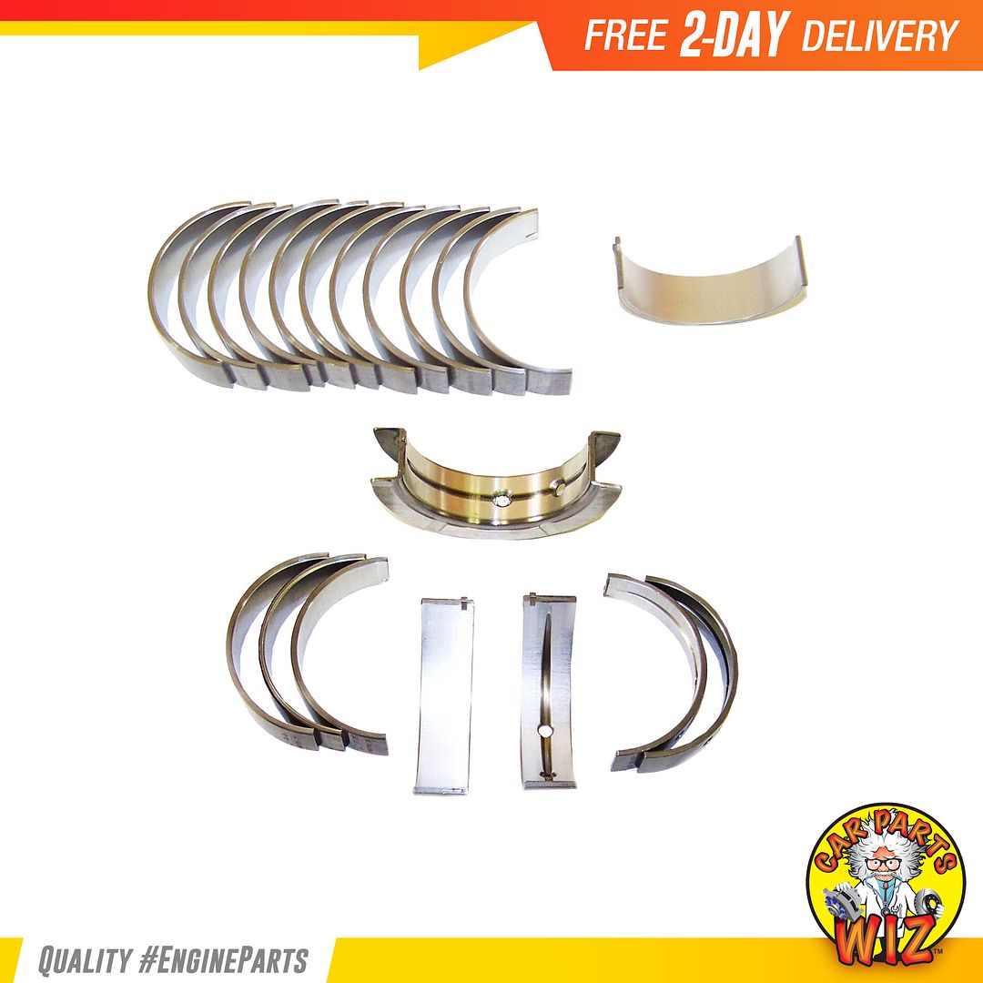 Main Rod Bearings Fits 04-11 GMC 2.8L 3.2L 3.6L DOHC N32A N36A