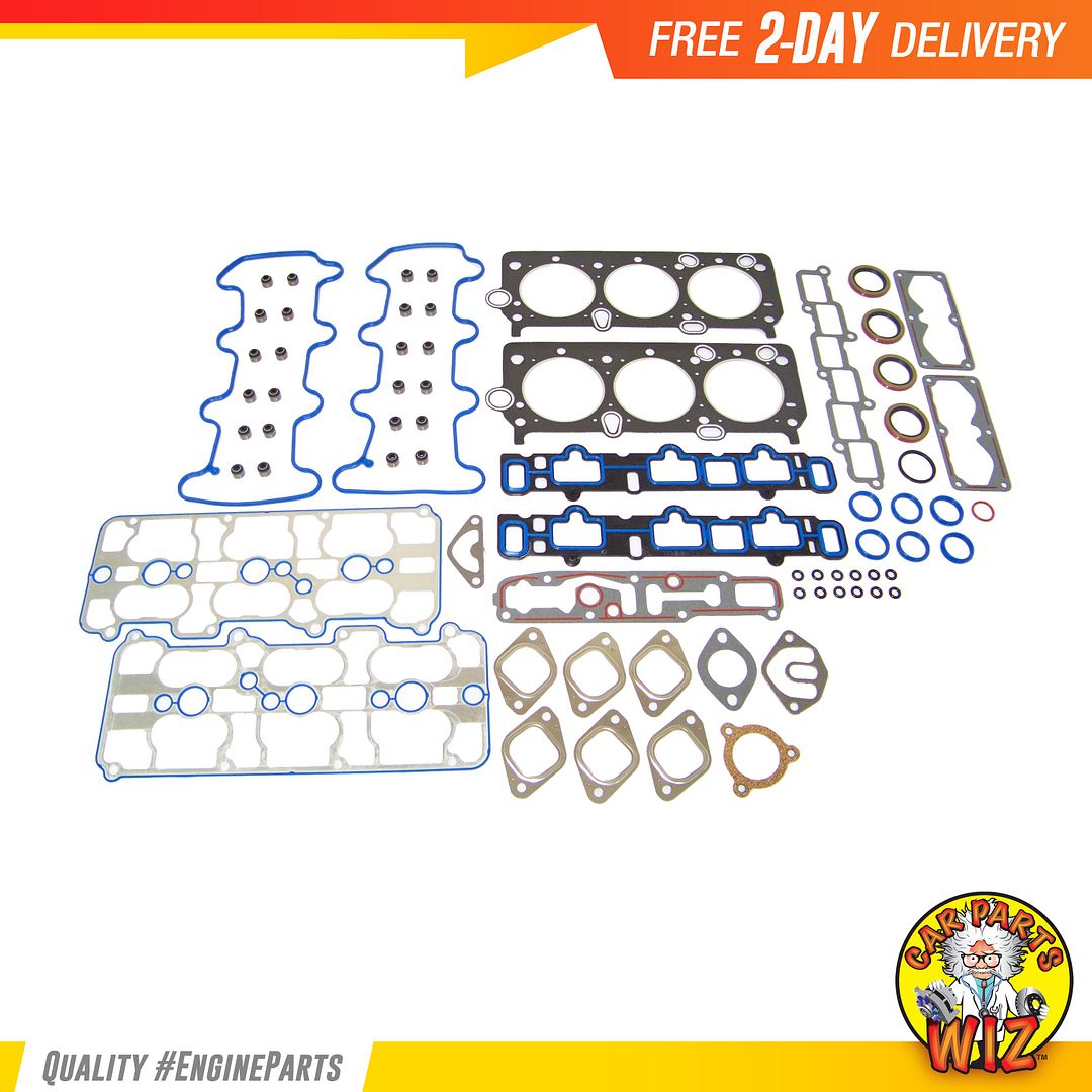 Engine Full Gasket Set Bearing Rings Fits 91-95 Chevrolet Lumina 3.4L DOHC 24v