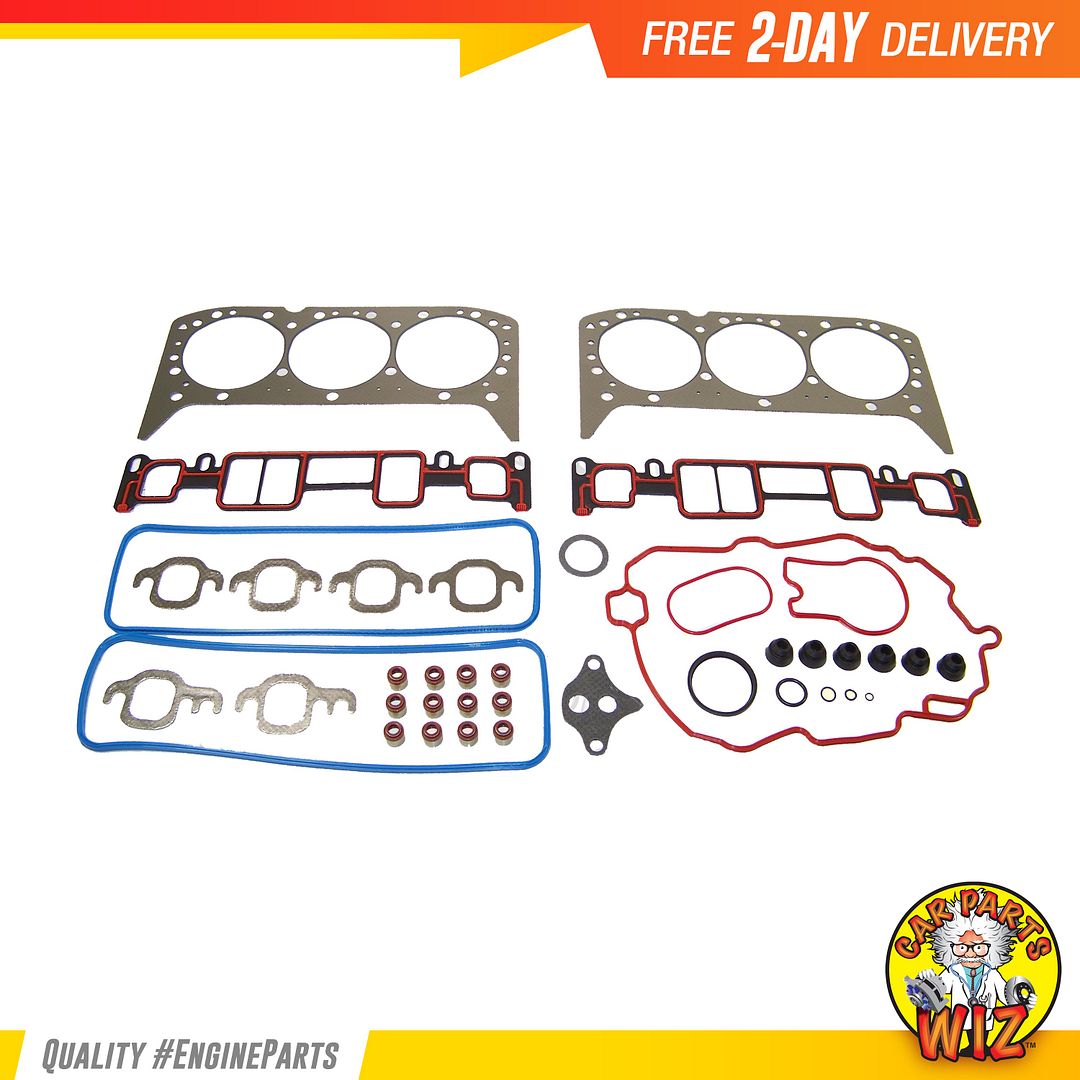 Engine Full Gasket Set Bearing Rings Fits 96-06 GMC Jimmy 4.3L V6 OHV 12v VIN W