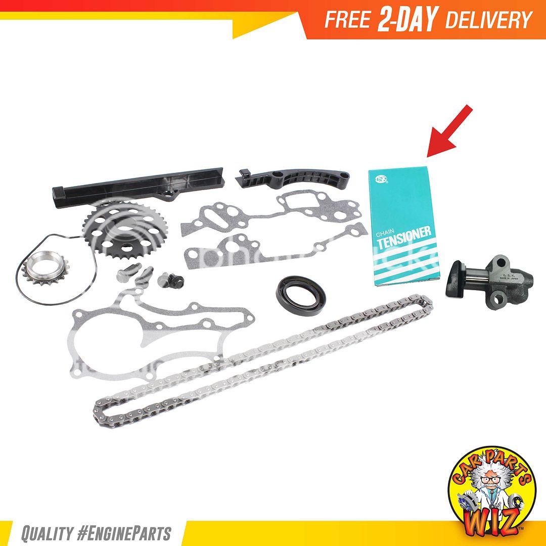 Timing Chain Kit Fits 8595 Toyota 4Runner Celica 2.4L SOHC 22R, 22RE