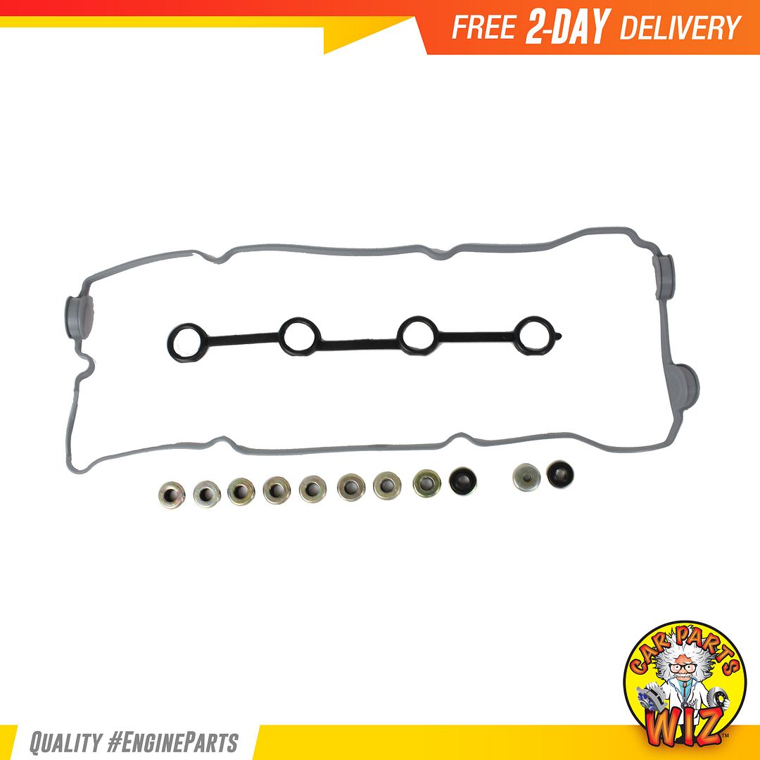 Valve Cover w//Grommets Fits 93-97 Nissan Altima 2.4L L4 DOHC 16v