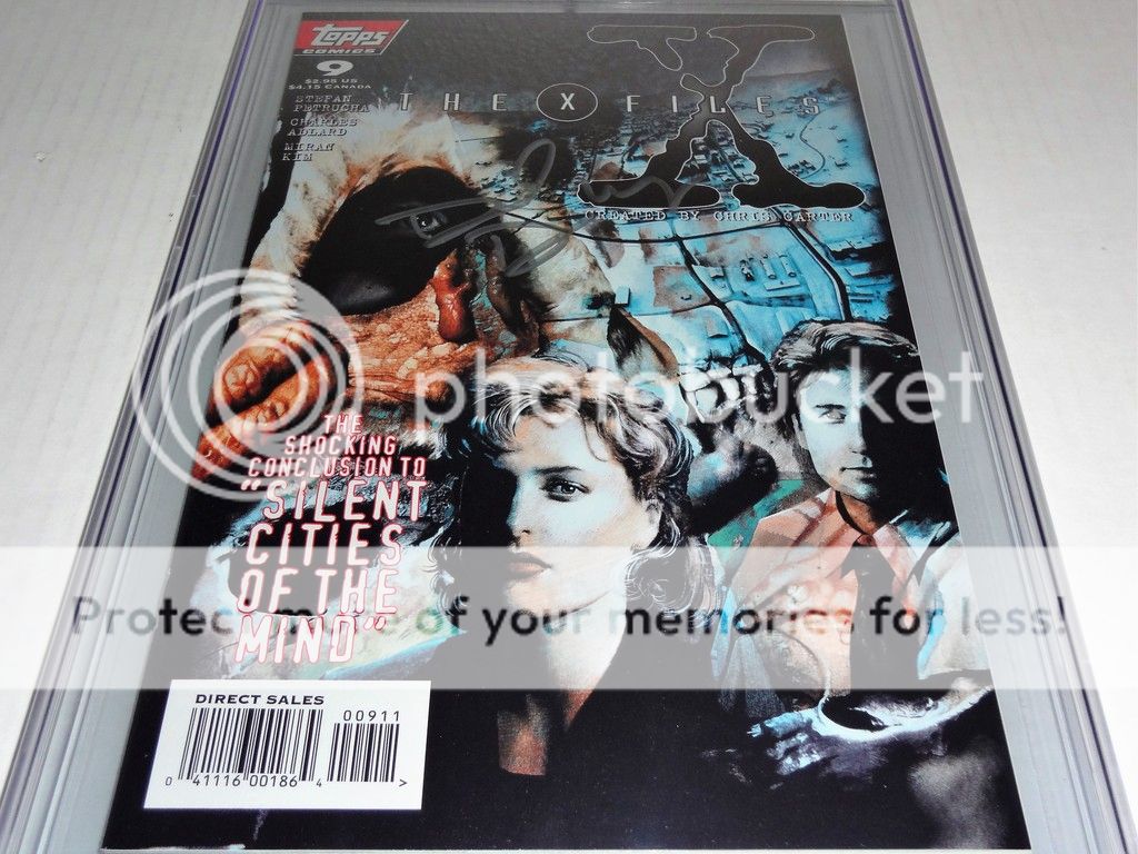 Topps Comics X-Files #9 CGC SS 9.8 Signature Autograph DAVID DUCHOVNY Signed 5